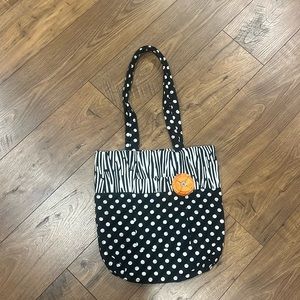 Hand sewn tote bag